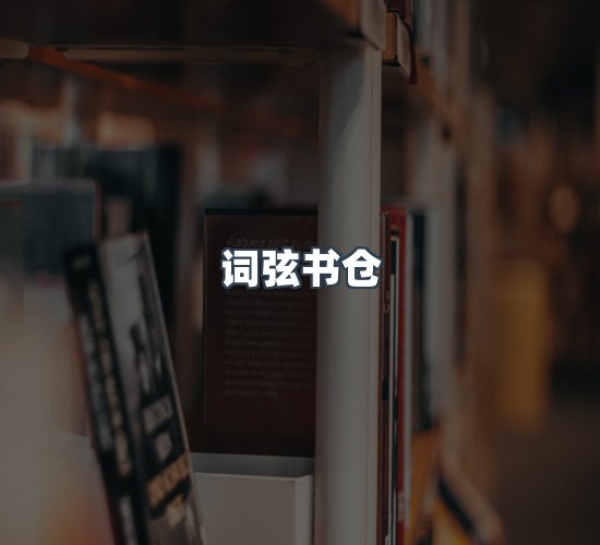 关于词弦书仓